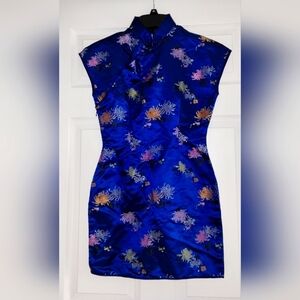 Canton Market Brand Chinese Silky Rayon Dress